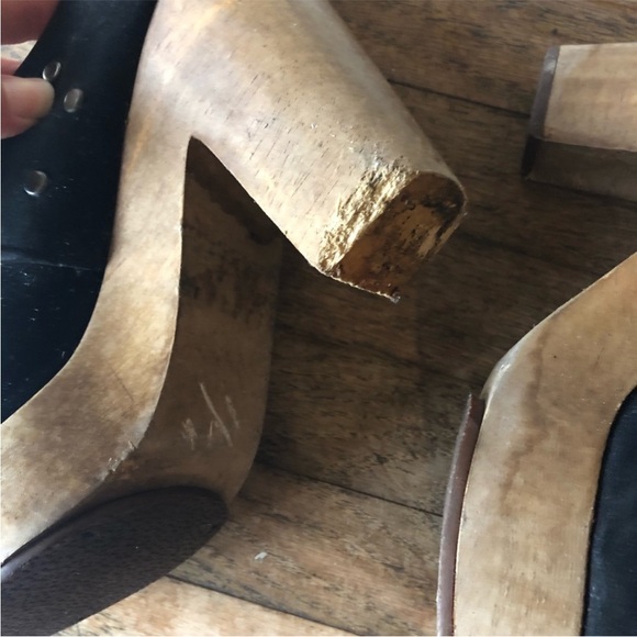 Rachel Comey Suede Platform Mary Jane Clogs - Picture 8 of 8